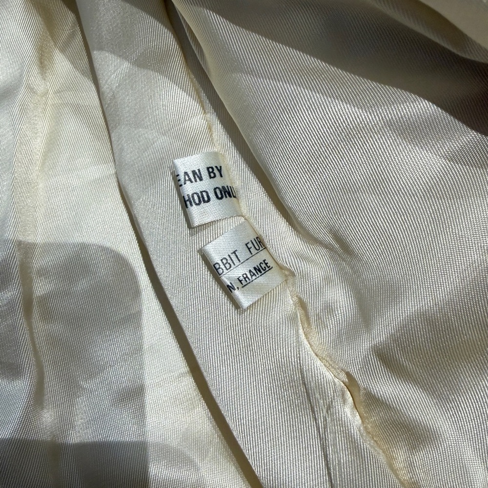 Genuine Rabbit Fur Jacket - Picture 4 of 5
